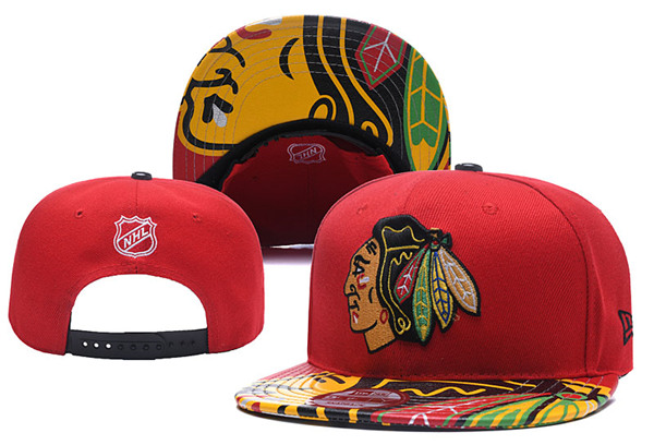 Chicago Blackhawks Stitched Snapback Hats 001